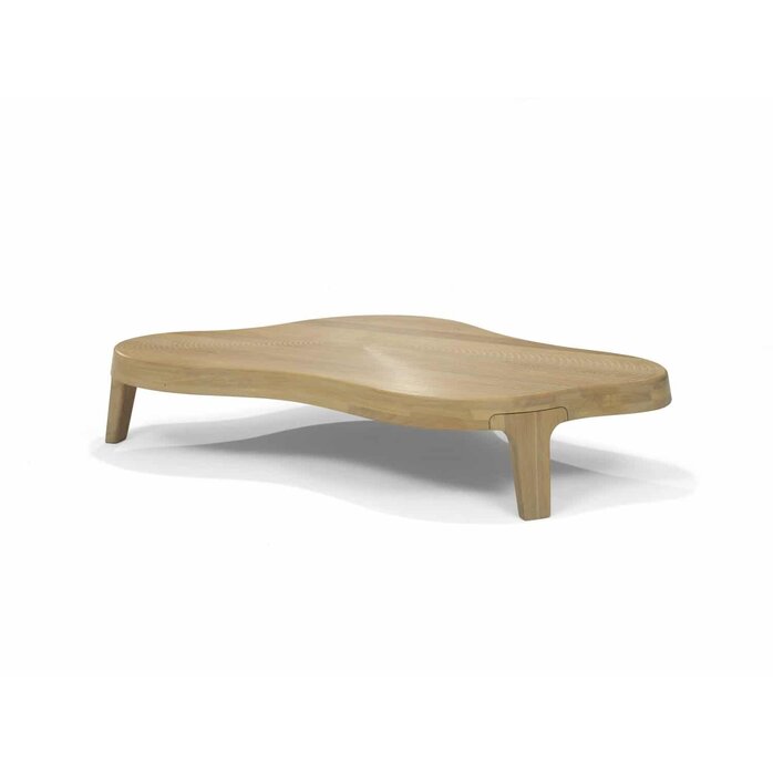 Linteloo ISOLA Coffee Table 173 x 107 Walnut Gefreesde Ringen Linteloo ISOLA Coffee Table 173 x 107 Walnut Gefreesde Ringen