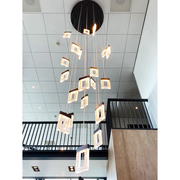 Stout verlichting Bel Square Hanglamp