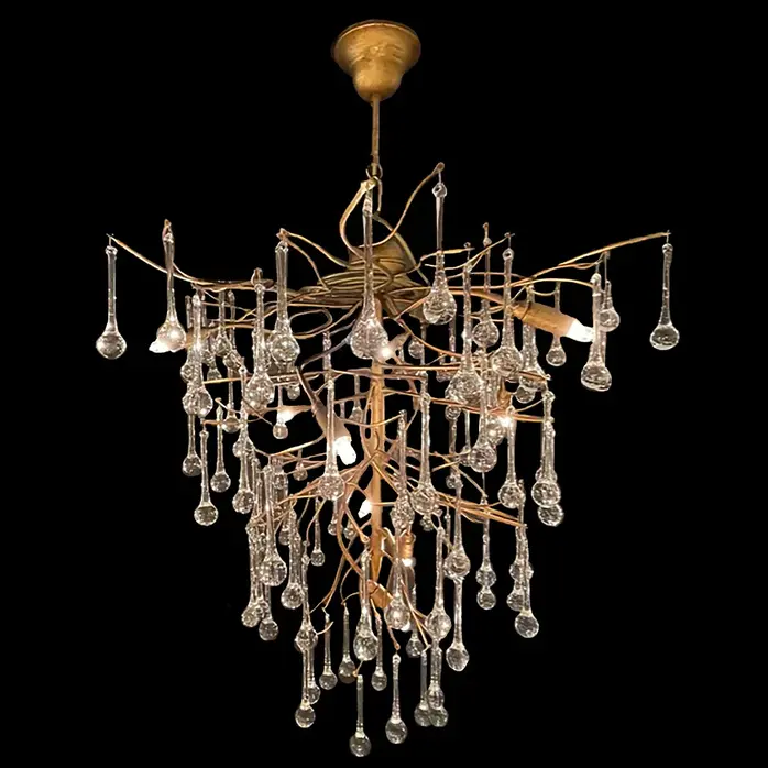 Stout verlichting Chandelier Florance - vertical - 60 x 60cm
