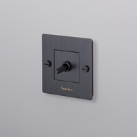 1G Toggle Switch - Smoked Bronze - EU