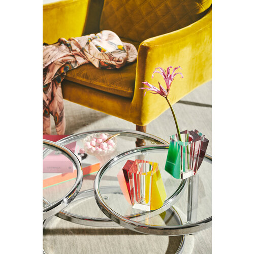 Reflections Copenhagen Raleigh Vase Neon Yellow/Clear/Orange/Milk Reflections Copenhagen Raleigh Vase Neon Yellow/Clear/Orange/Milk