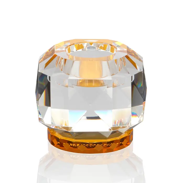 Reflections Copenhagen Texas Clear/Amber Teelicht Houder