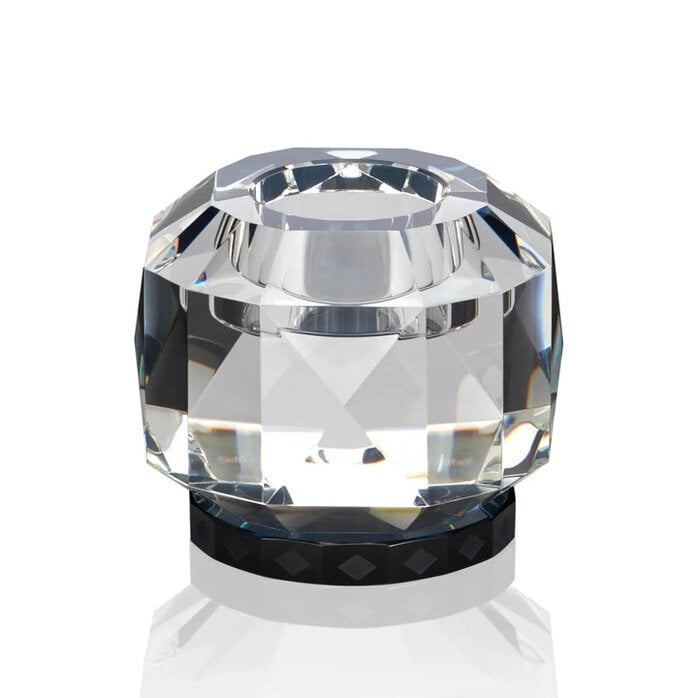 Reflections Copenhagen Texas Clear/Black Tealight Holder