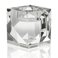 Ophelia Clear/Clear Tealight Holder