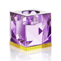 Ophelia Purple/Yellow Tealight Holder