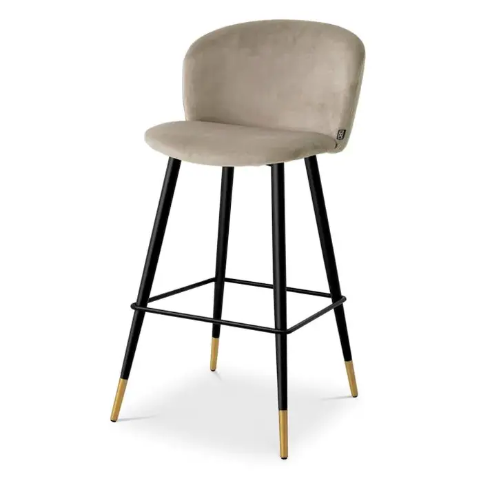 Eichholtz Bar Stool Volante - Roche beige velvet
