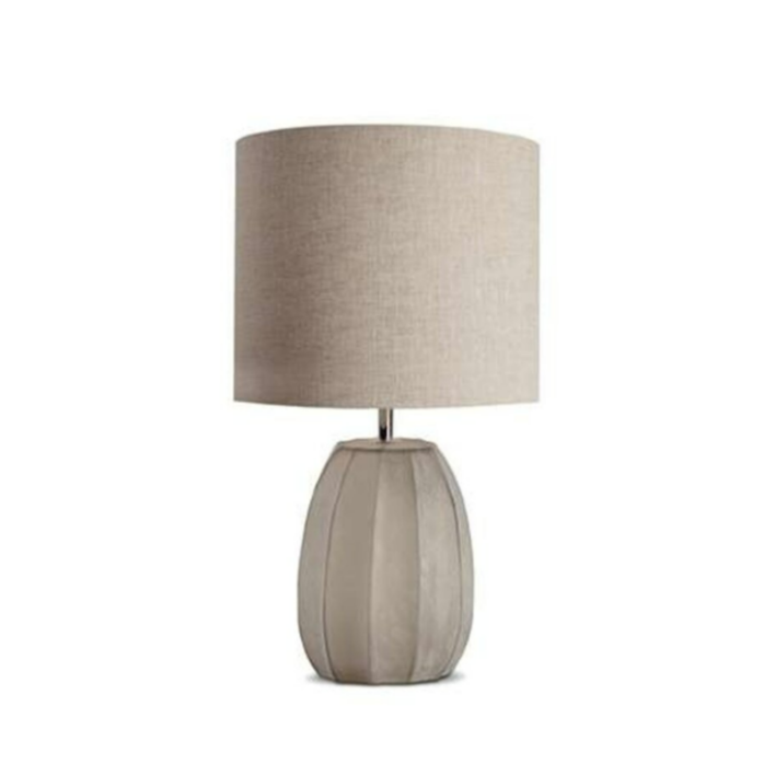 Guaxs Koonam Round Tablelamp Smokey grey Guaxs Koonam Round Tablelamp Smokey grey