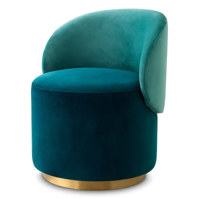 Eichholtz Dining chair Greer- Savona sea green velvet