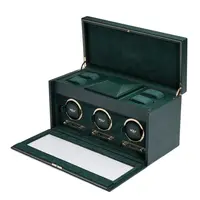 British Racing Triple Watch Winder Met Opslag