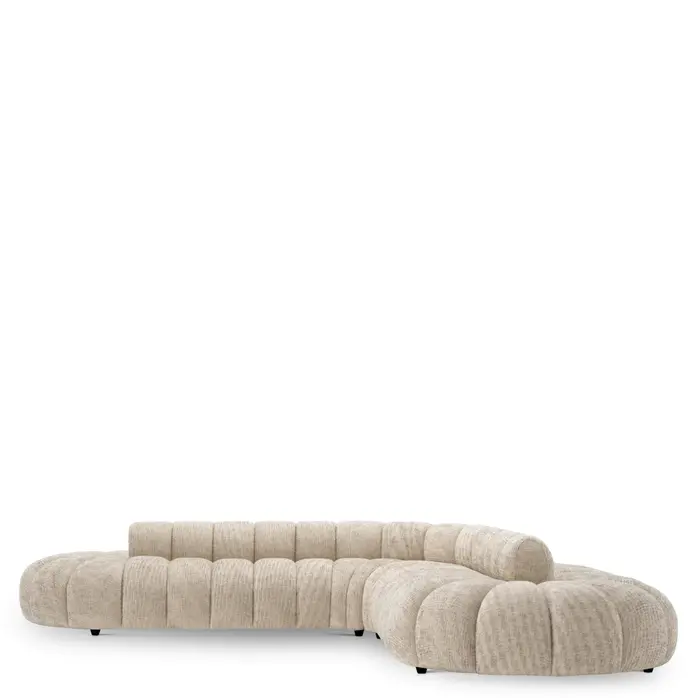 Eichholtz Sofa Alison Creststone Beige | Zwarte Poten
