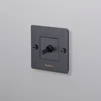 1G Retractive Toggle Switch / Smoked Bronze