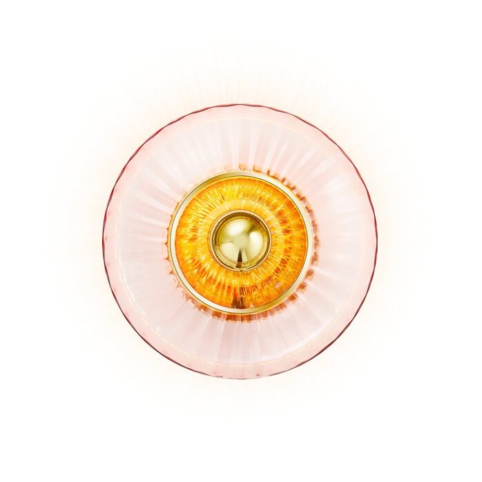 Design By Us New Wave Optic Wall - Rose