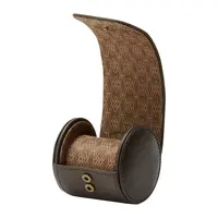 Earth Single Watch Roll - Luxe Reisetui voor 1 Horloge (Coffee)