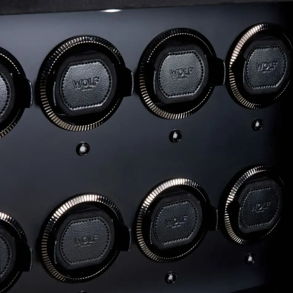 Wolf1834 Atlas 20 Piece Winder Safe - Onyx Wolf1834 Atlas 20 Piece Winder Safe - Onyx