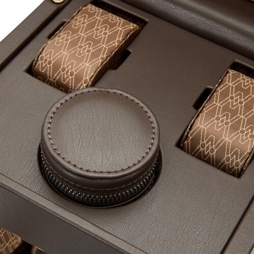 Wolf1834 Earth Single Watch Winder - Coffee Wolf1834 Earth Single Watch Winder - Coffee