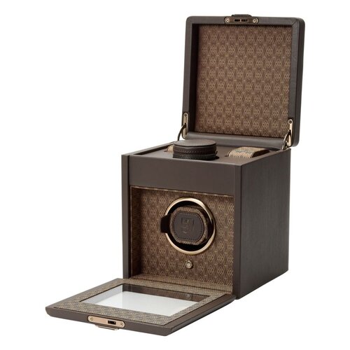 Wolf1834 Earth Single Watch Winder - Coffee Wolf1834 Earth Single Watch Winder - Coffee