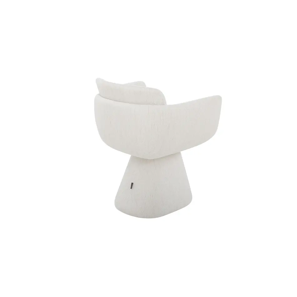 The Grand Interior Anna Dining Chair - White Beige The Grand Interior Anna Dining Chair - White Beige