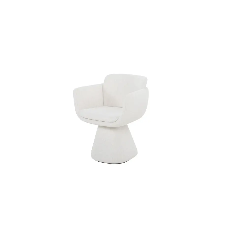 The Grand Interior Anna Dining Chair - White Beige The Grand Interior Anna Dining Chair - White Beige