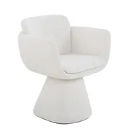 Anna Dining Chair - White Beige