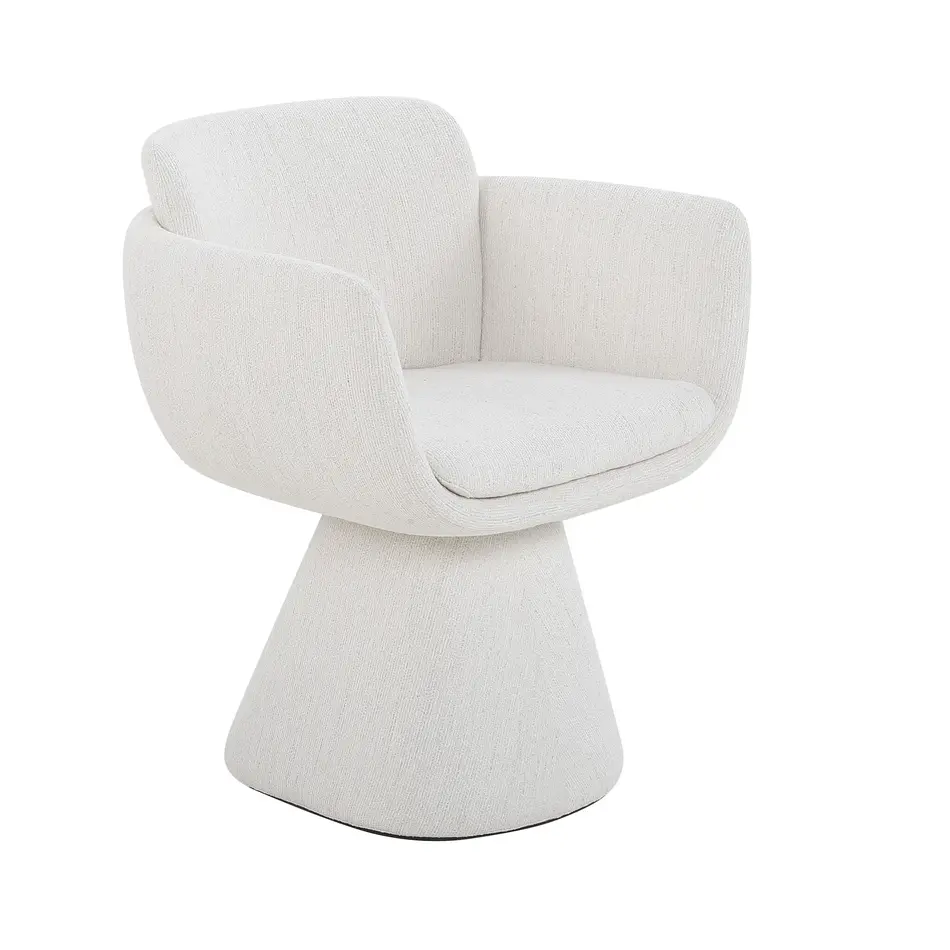 The Grand Interior Anna Dining Chair - White Beige The Grand Interior Anna Dining Chair - White Beige