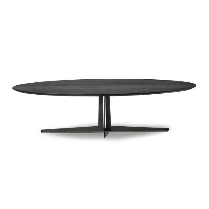 The Grand Interior Enzo Coffee Table Charcoal Oak