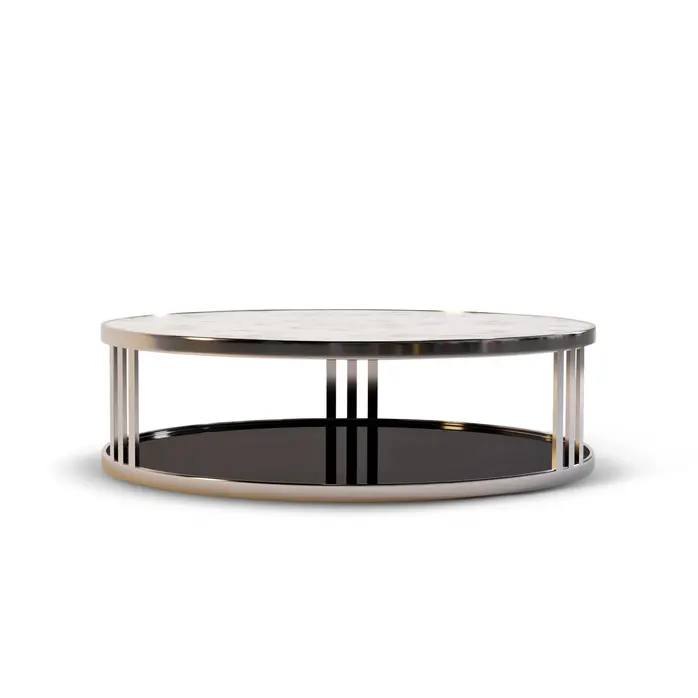 The Grand Interior Fabrio Coffee Table With Marble