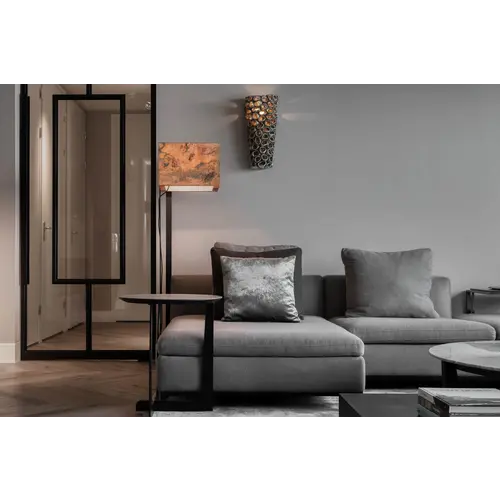 The Grand Interior Rosa Coffee Table - Charcoal Oak 52cm The Grand Interior Rosa Coffee Table - Charcoal Oak 52cm