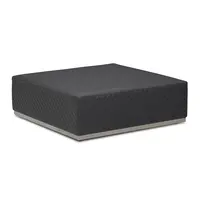 Massimo Ottoman Mid - Grey Leather