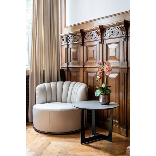 The Grand Interior Rosa Coffee Table Charcoal Oak 60CM The Grand Interior Rosa Coffee Table Charcoal Oak 60CM