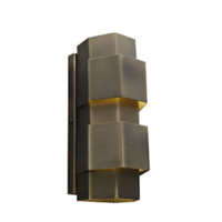 Saint Wall Light Hexagon - Bronze Finish