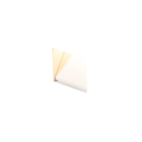 Calore S Recessed Wall Light - White