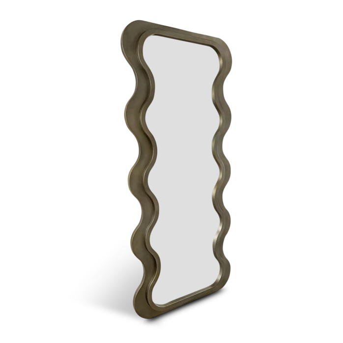 The Grand Interior Wave Full Length Mirror Bronze 180