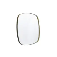 Flavio Mirror 100 Square - Aged Bronze Finsih