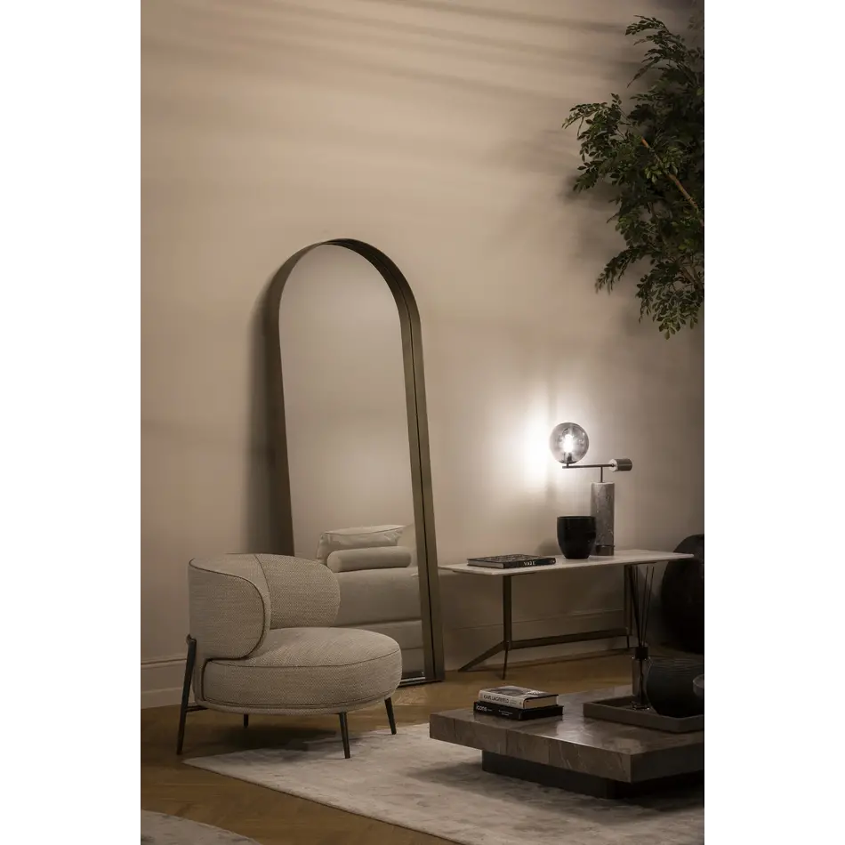 The Grand Interior Ricardo Leisure Chair - Taupe The Grand Interior Ricardo Leisure Chair - Taupe