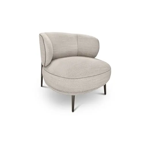 The Grand Interior Ricardo Leisure Chair - Taupe The Grand Interior Ricardo Leisure Chair - Taupe