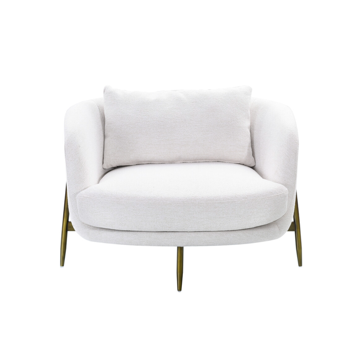 The Grand Interior Florance Arm Chair L - Aged Bronze The Grand Interior Florance Arm Chair L - Aged Bronze