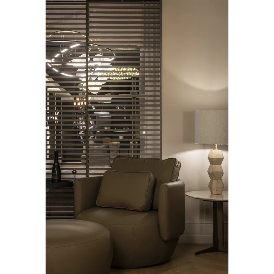 The Grand Interior Dante Arm Chair Full Leather - Caramel The Grand Interior Dante Arm Chair Full Leather - Caramel