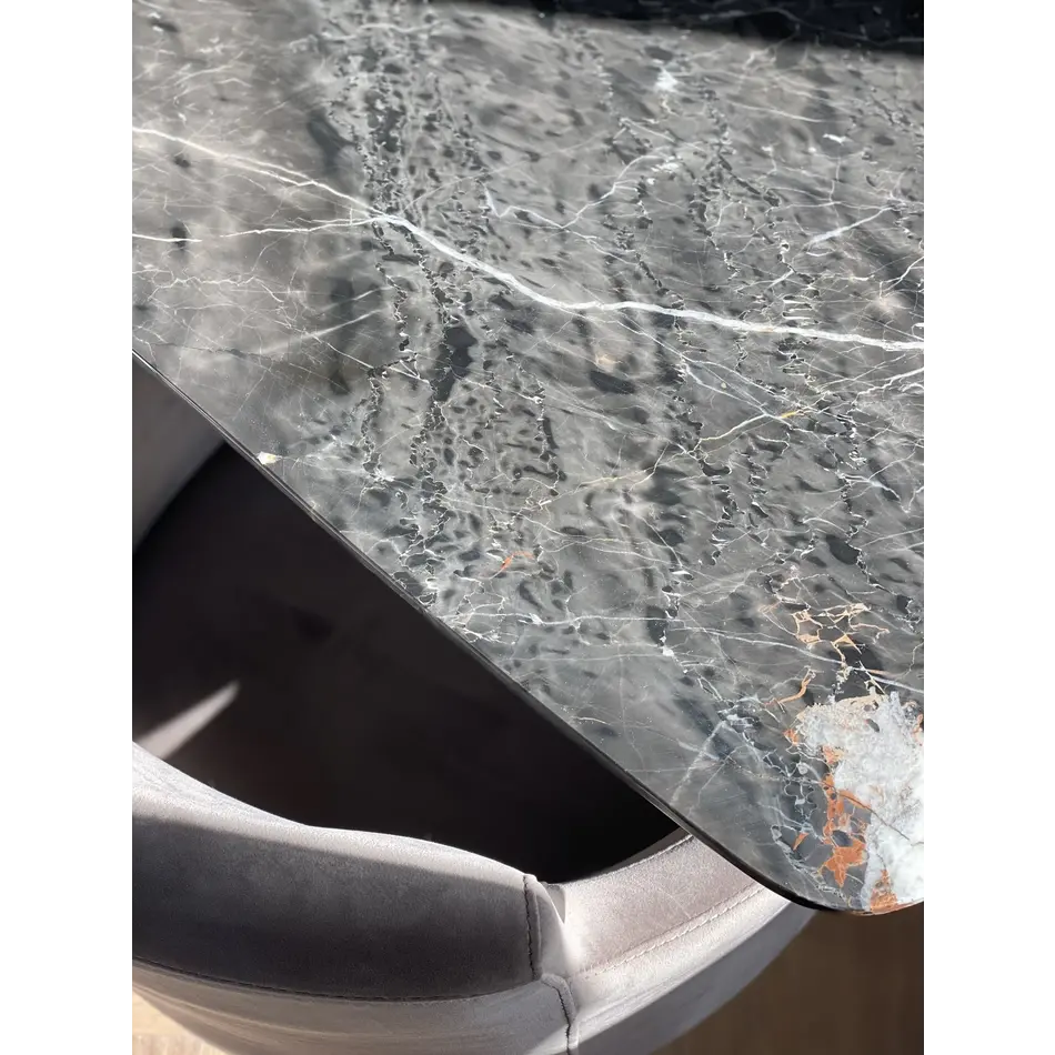The Grand Interior Milano Dining Table - Antracite Marble The Grand Interior Milano Dining Table - Antracite Marble