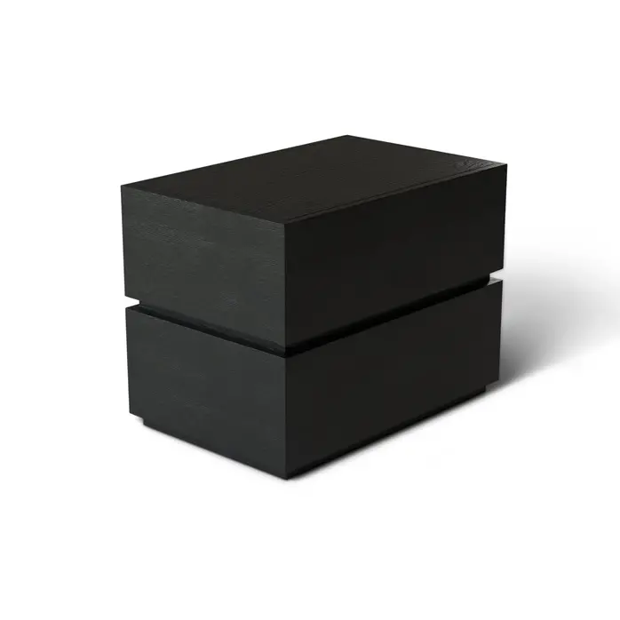 The Grand Interior Luca Nightstand - Smoked Wood