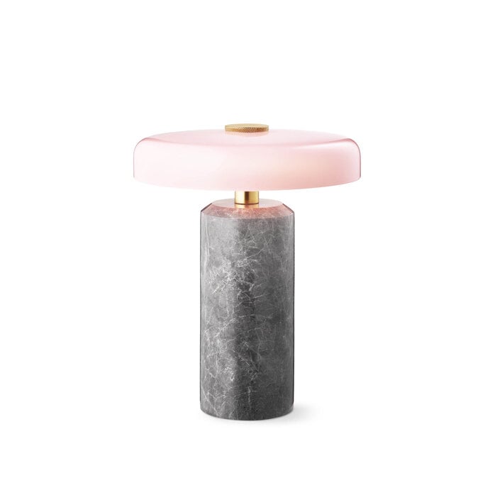 Design By Us Trip - Silver/Marble | Rose Glossy Shade