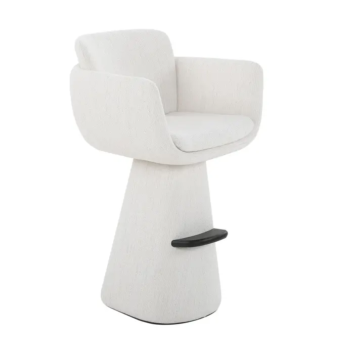 The Grand Interior Anna Bar Stool - White Beige