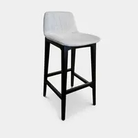 Milano Bar Chair - Greige Fabric