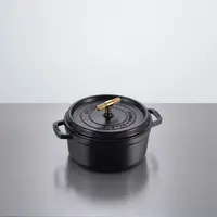 Cocotte 24CM Staub - Black/Brass