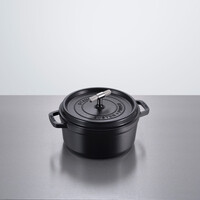 Cocotte 24CM Staub - Black/Steel