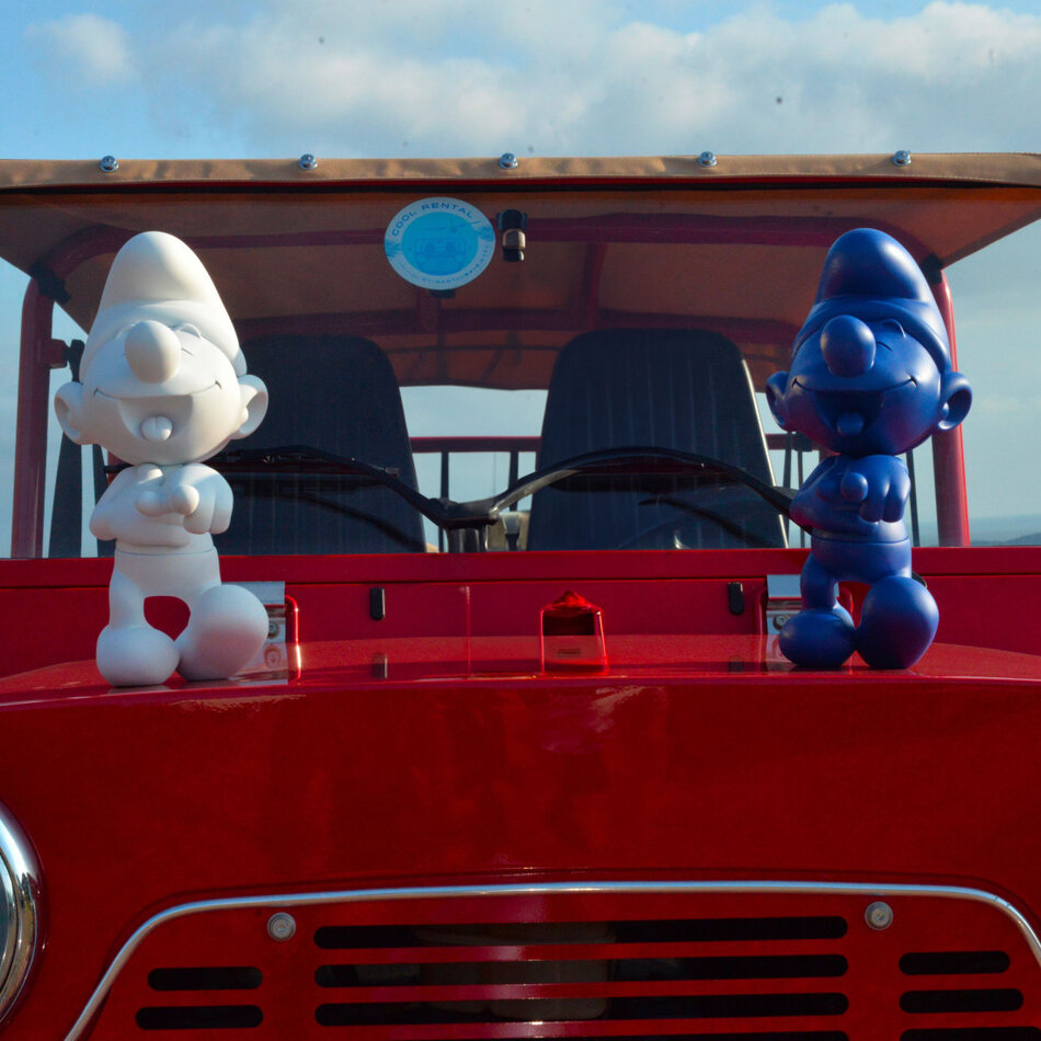 Leblon Delienne Jokey Smurf - White Small Leblon Delienne Jokey Smurf - White Small