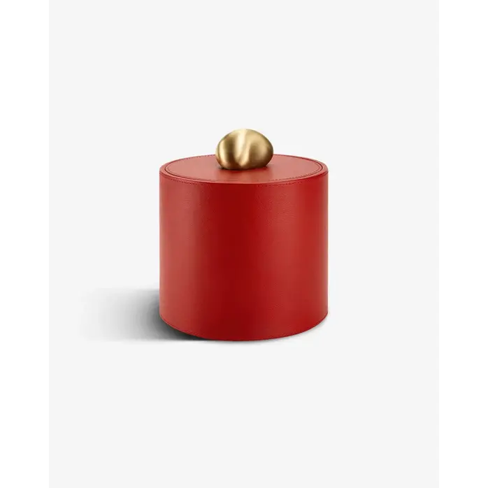 Assouline Pebble Triket Box - Red Assouline Pebble Triket Box - Red