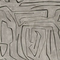 Graffito Fabric - Graphite