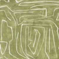 Graffito Fabric - Fern