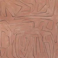 Graffito Fabric - Rosa