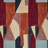 District Fabric - Claret